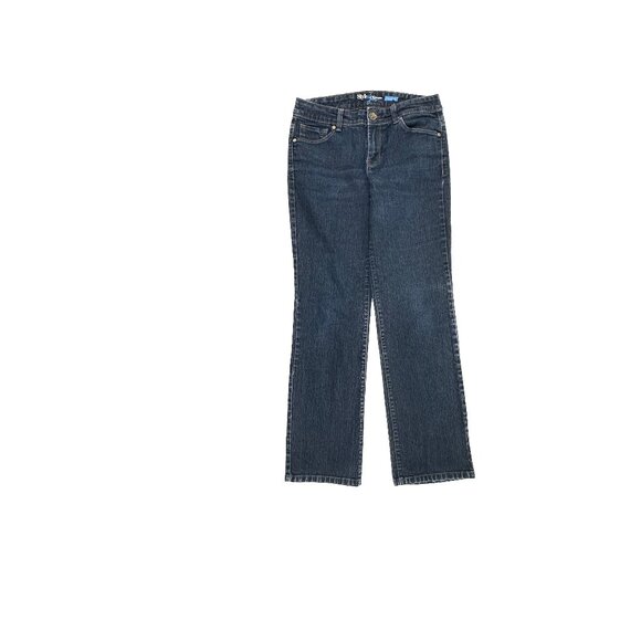 Style & Co Straight Leg Women's size 6P Dark Wash Blue Denim Jeans - Picture 1 of 5